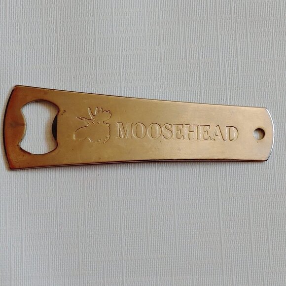 Moosehead Brewery Bottle Opener Metal Silver - Picture 2 of 3